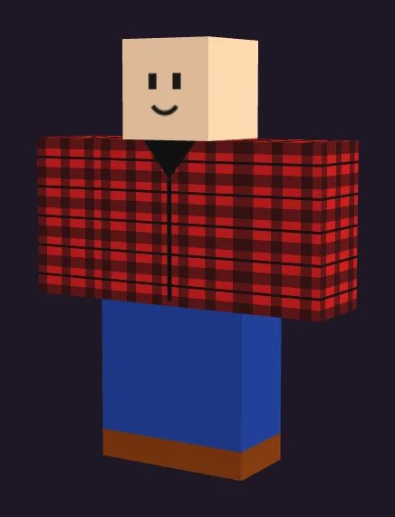 Lumberjack Roblox outfit made with the Skinomics outfit maker
