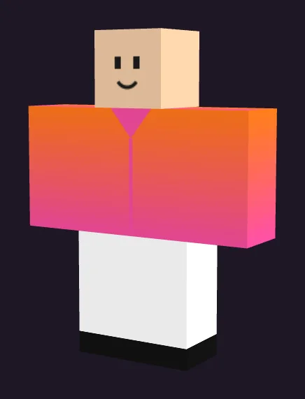 Sunset Roblox outfit made with the Skinomics outfit maker
